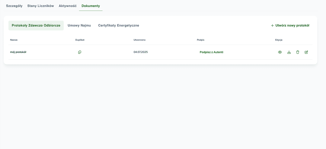 📊 Protocol Management - List & Archive