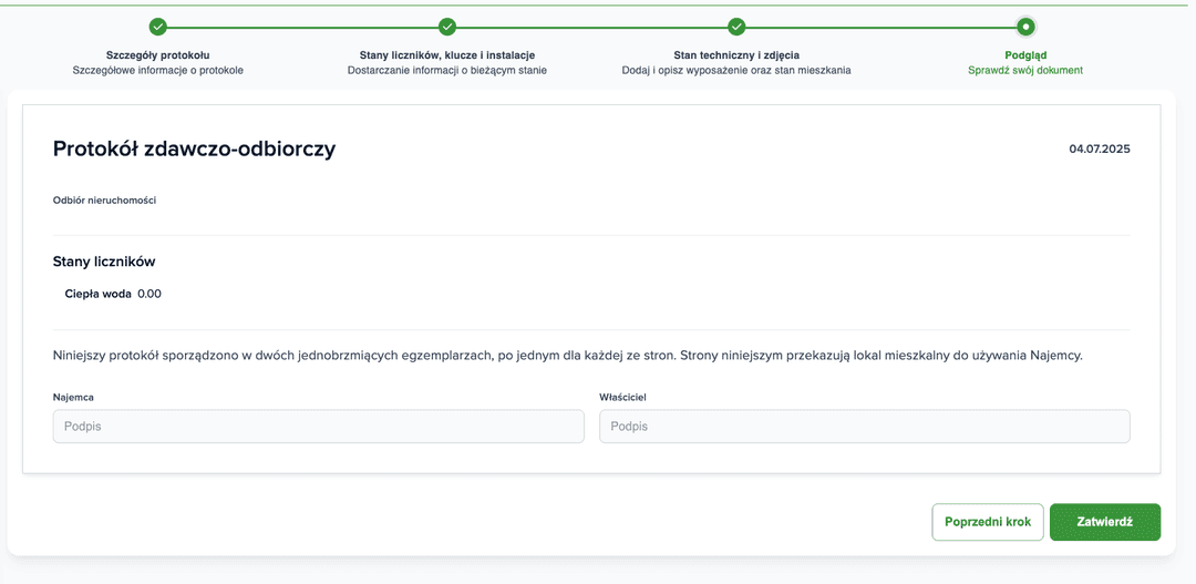 ✍️ Step 4: Review, Digital Signatures & Finalization